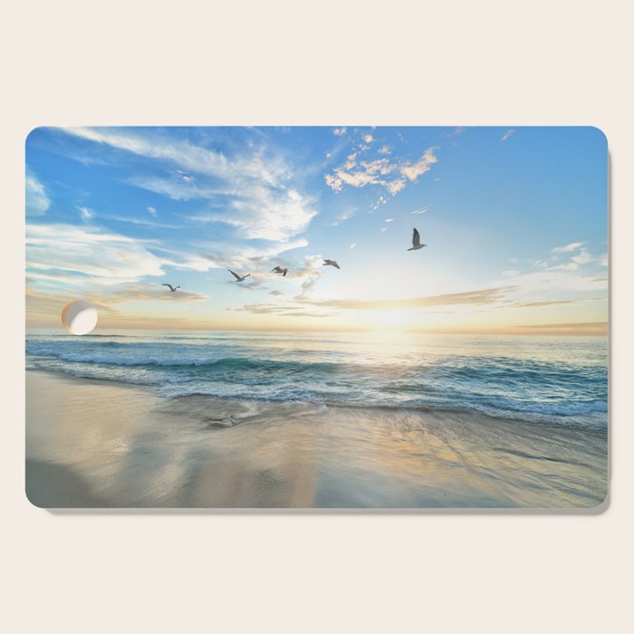 Beach Scene 34 Cutting Board Gallery Image 1