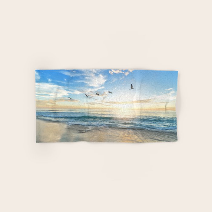 Beach Scene 34 Bath Towel Gallery Image 1