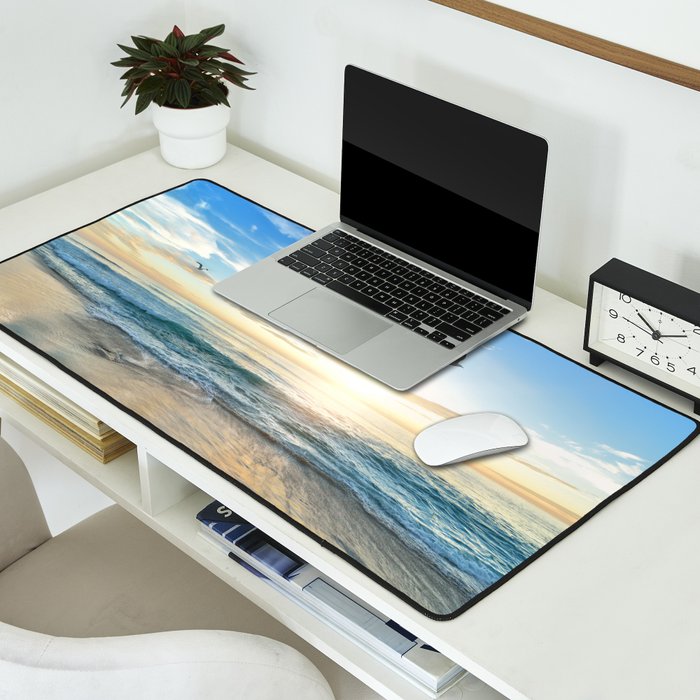 Beach Scene 34 Desk Mat Gallery Image 2