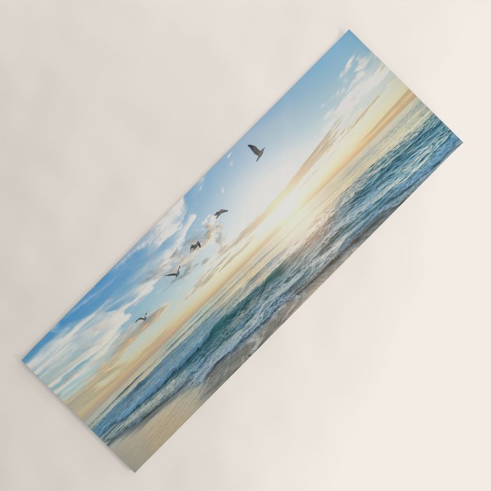 Beach Scene 34 Yoga Mat Gallery Image 1