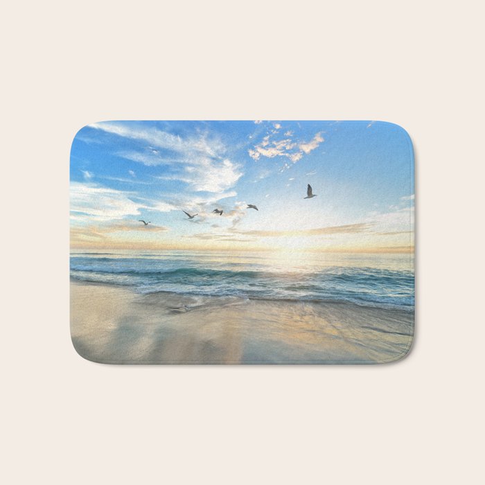 Beach Scene 34 Bath Mat Gallery Image 1