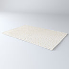 Falling Stars Metallic Gold Dot Pattern Rug Gallery Image 3