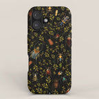 Vintage Mystic Night Beetle And Bugs Dance  iPhone Case Gallery Image 1