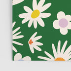 Rainbow Vintage Daisies Poster Gallery Image 3
