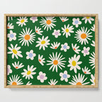 Rainbow Vintage Daisies Serving Tray Gallery Image 1