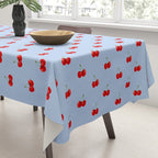Y2K Cherries - Blue Pattern Miniature Tablecloth Gallery Image 3