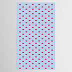 Y2K Cherries - Blue Pattern Miniature Tablecloth Gallery Image 2