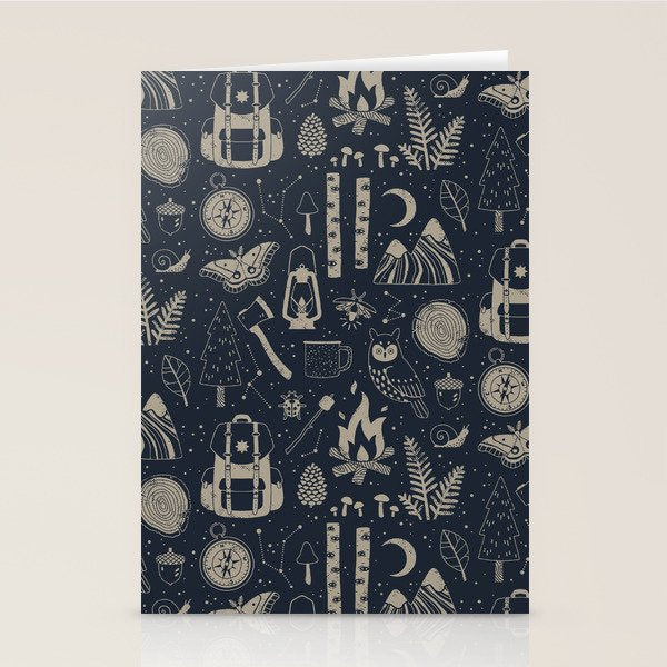 Into the Woods: Stargazing Stationery Card Gallery Image 1