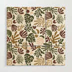 Matisse abstract jungle 17 Wood Wall Art Gallery Image 1