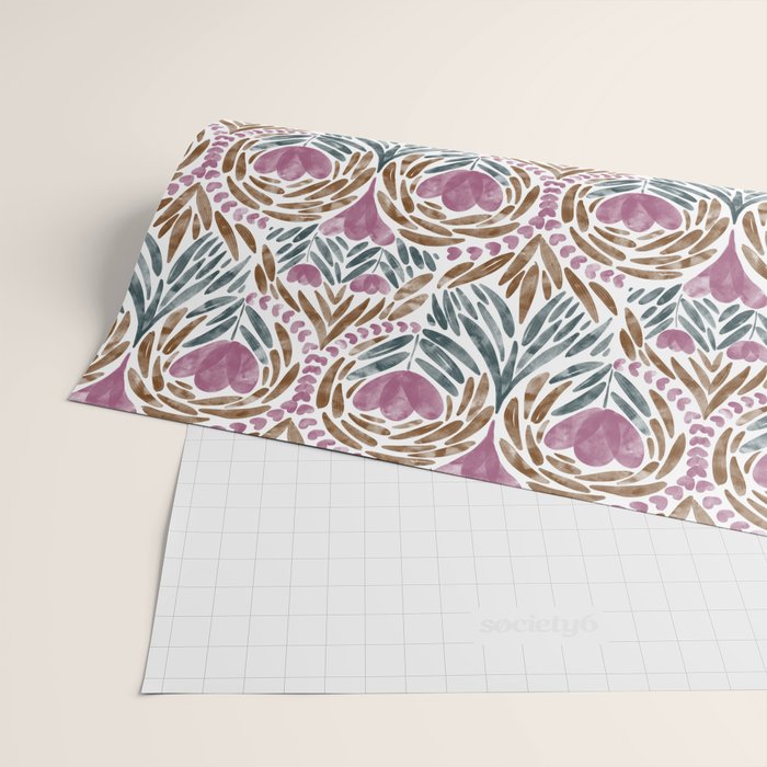 Floral Rhythm Botanic Wrapping Paper Gallery Image 2