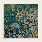 Underwater Abstract Fantasy Wood Wall Art Gallery Image 1