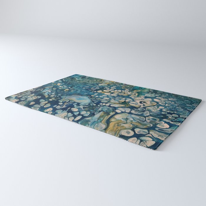 Underwater Abstract Fantasy Rug Gallery Image 3