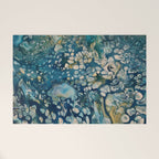 Underwater Abstract Fantasy Welcome Mat Gallery Image 1