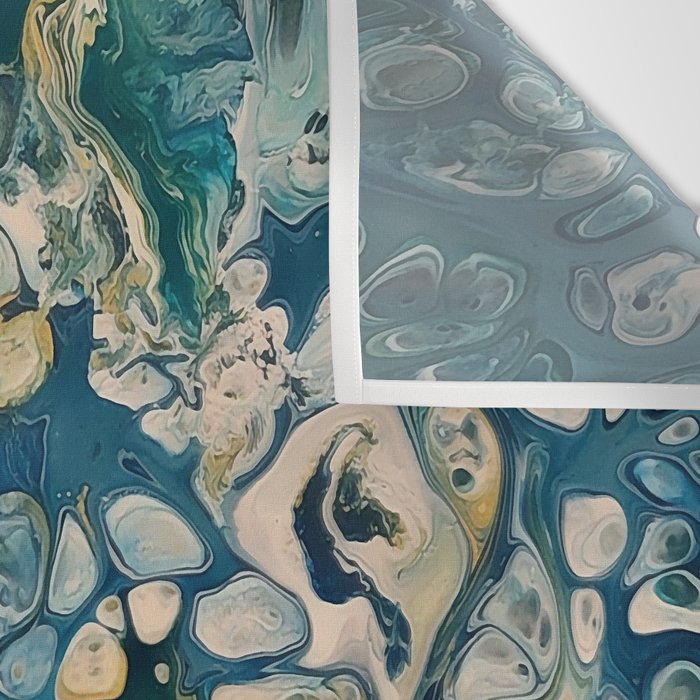 Underwater Abstract Fantasy Wall Tapestry Gallery Image 3