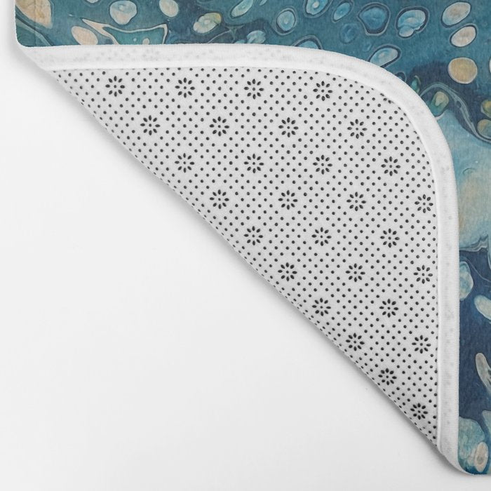 Underwater Abstract Fantasy Bath Mat Gallery Image 2