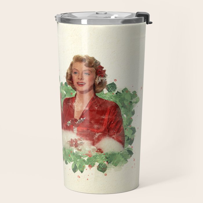 Bob & Betty (White Christmas) Travel Mug Gallery Image 2