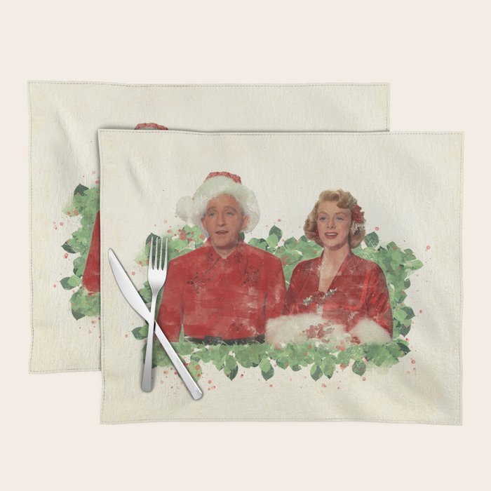 Bob & Betty (White Christmas) Placemat Gallery Image 1