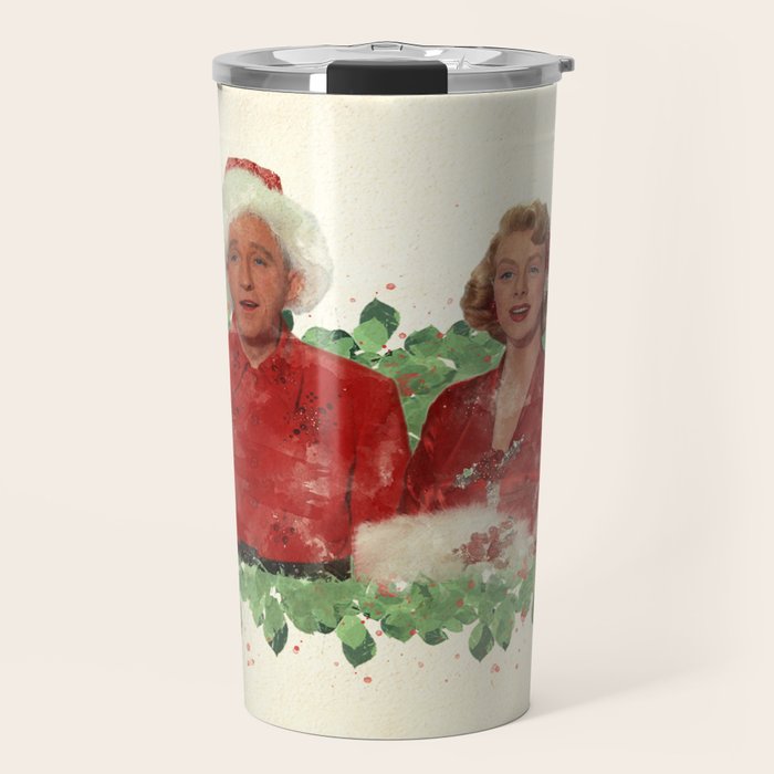 Bob & Betty (White Christmas) Travel Mug Gallery Image 1