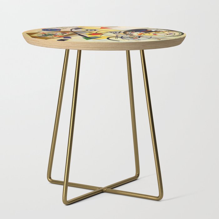 Wassily Kandinsky Transverse Line, colorful  Side Table Gallery Image 1