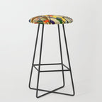 Wassily Kandinsky Transverse Line, colorful  Stool Gallery Image 1