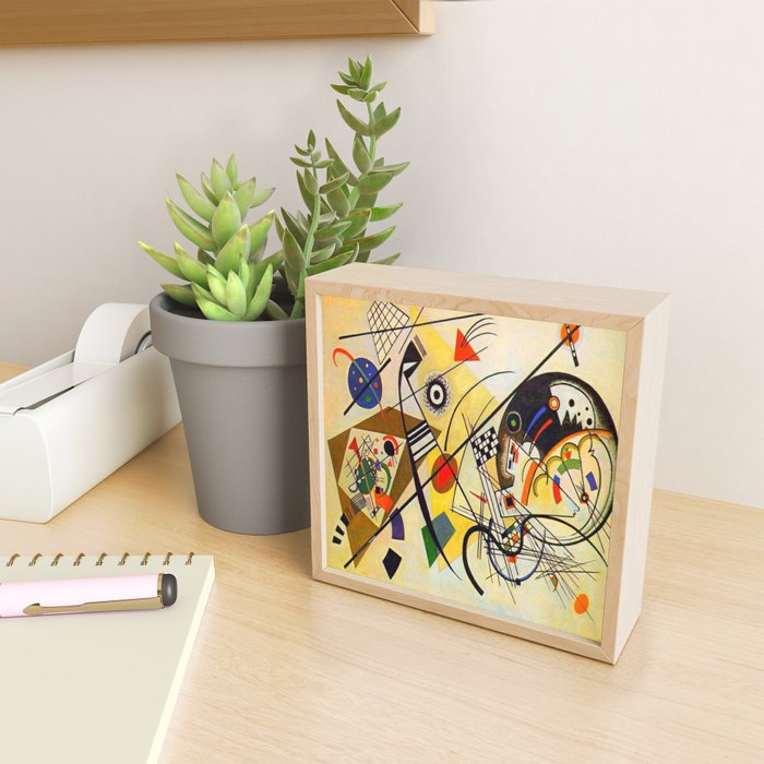 Wassily Kandinsky Transverse Line, colorful  Mini Art Print Gallery Image 2