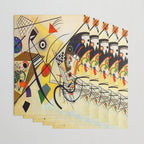 Wassily Kandinsky Transverse Line, colorful  Wrapping Paper Gallery Image 3