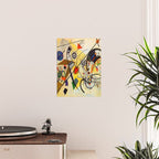 Wassily Kandinsky Transverse Line, colorful  Poster Gallery Image 2