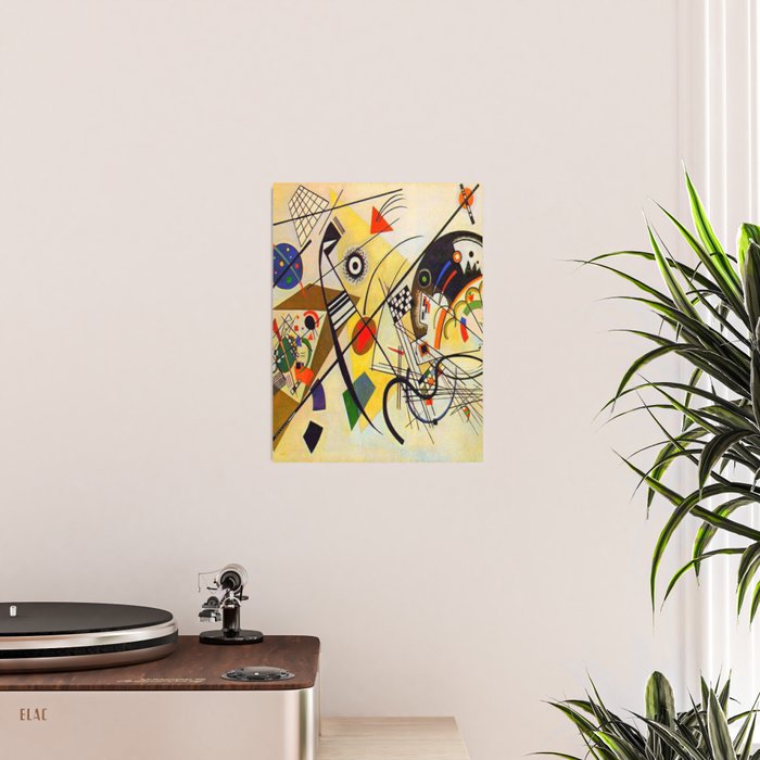 Wassily Kandinsky Transverse Line, colorful  Poster Gallery Image 2