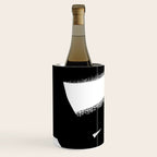 Brush Stroke â Black Abstract Wine Chiller Gallery Image 2