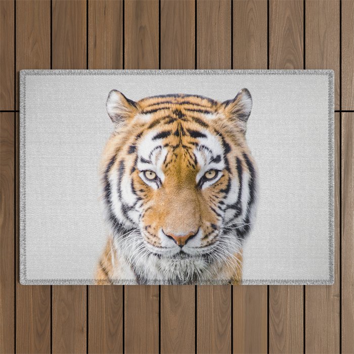 Tiger - Colorful Outdoor Rug Gallery Image 1
