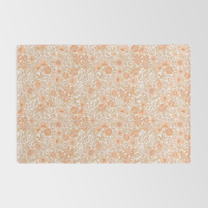 Posey - peach Rug Gallery Image 2