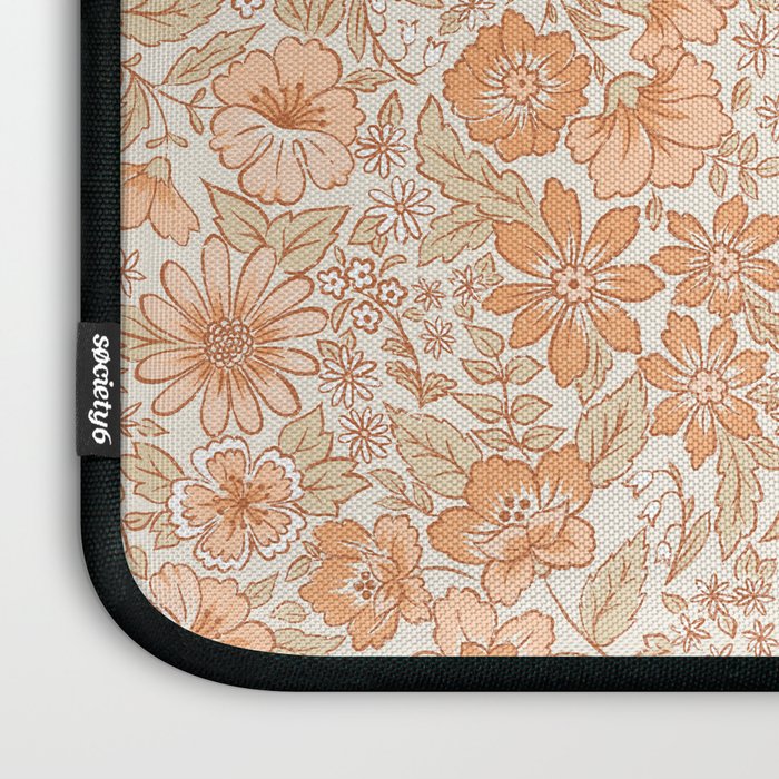 Posey - peach Laptop Sleeve Gallery Image 3