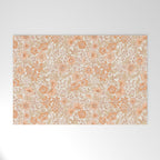 Posey - peach Welcome Mat Gallery Image 1