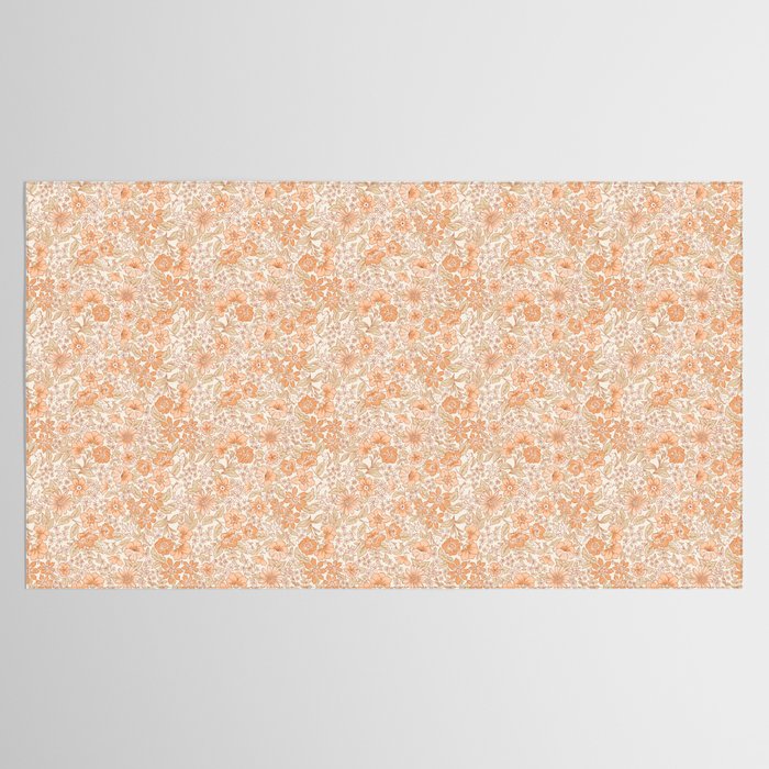 Posey - peach Tablecloth Gallery Image 2