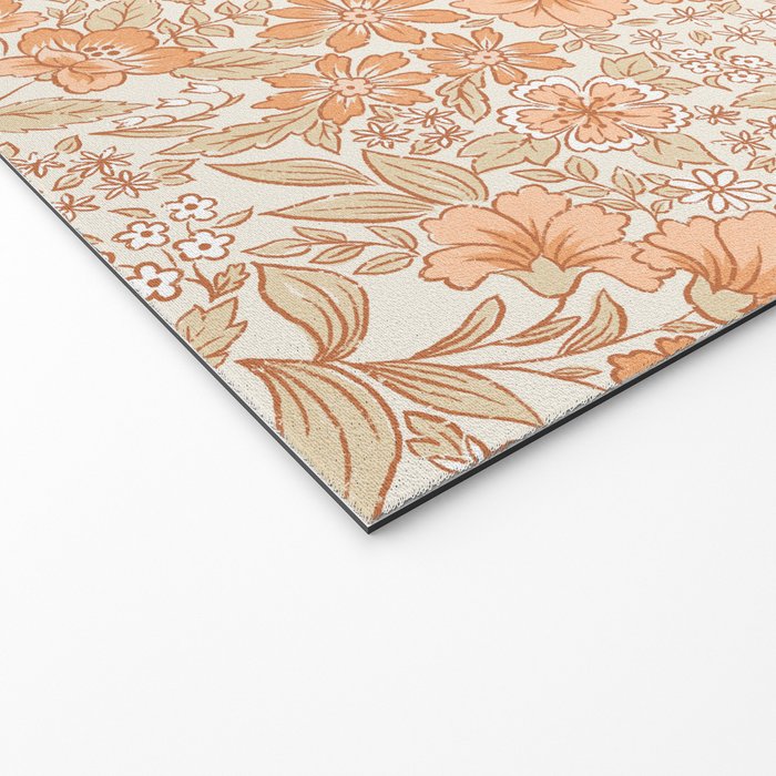 Posey - peach Welcome Mat Gallery Image 2