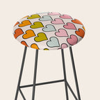 Rainbow Hearts Stool Gallery Image 2