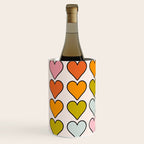 Rainbow Hearts Wine Chiller Gallery Image 2