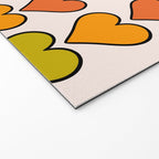 Rainbow Hearts Welcome Mat Gallery Image 2