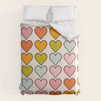 Rainbow Hearts Comforter Gallery Image 6