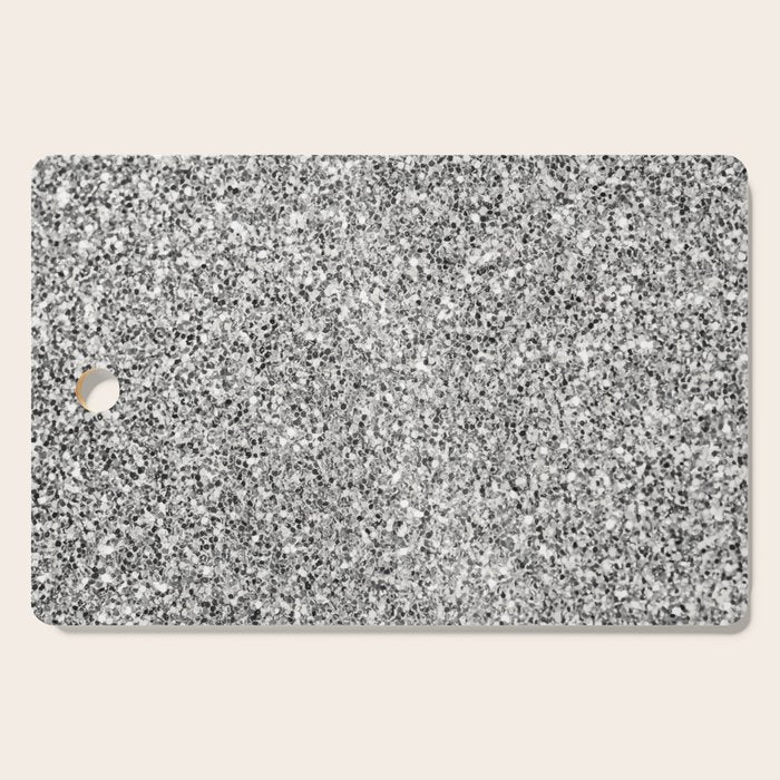 Silver Glitter Cutting Board Gallery Image 1