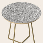Silver Glitter Side Table Gallery Image 2