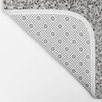 Silver Glitter Bath Mat Gallery Image 2