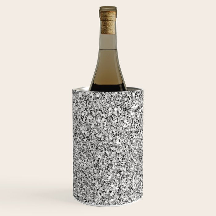 Silver Glitter Wine Chiller Gallery Image 1
