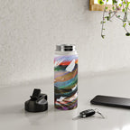 Abstract Mountains II Water Bottle Gallery Image 4