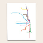 Chicago Transit Map Notebook Gallery Image 4