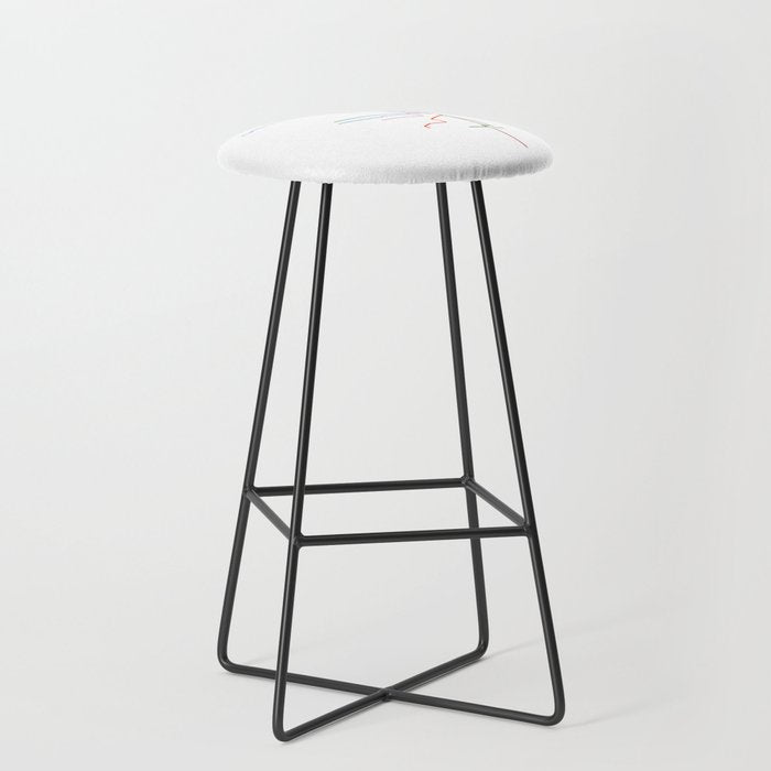 Chicago Transit Map Stool Gallery Image 1