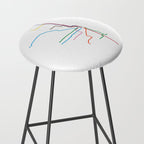 Chicago Transit Map Stool Gallery Image 2