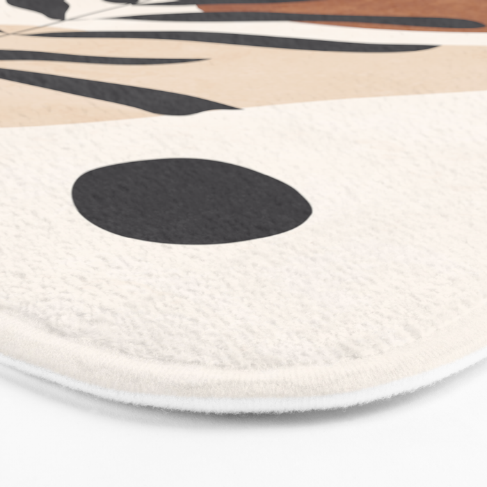 Abstract Art  Minimal Plant 12 Bath Mat Gallery Image 3