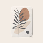 Abstract Art  Minimal Plant 12 Bath Mat Gallery Image 1