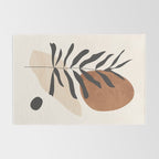 Abstract Art  Minimal Plant 12 Rug Gallery Image 2